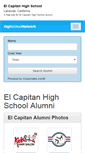 Mobile Screenshot of elcapitanhighschool.org